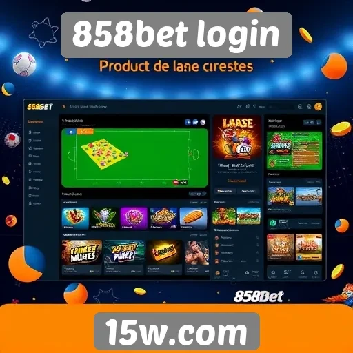Novidades na interface do 858bet login