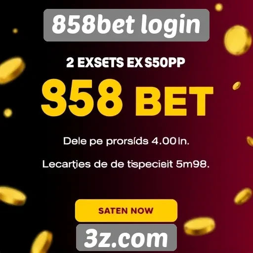 Promoções e bônus disponíveis no site 858bet login