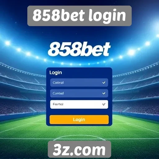 Acessibilidade do site 858bet login para novos jogadores